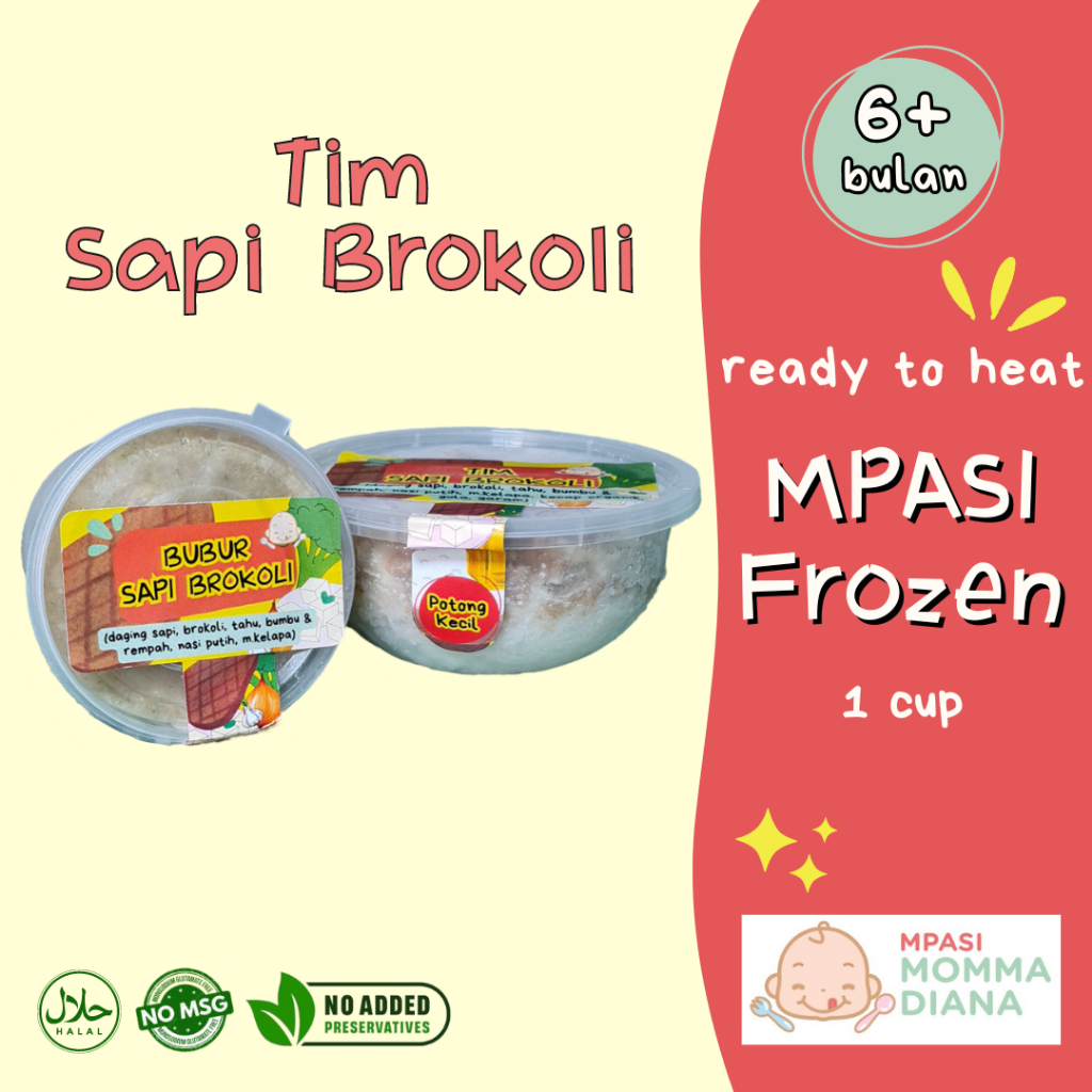 MPASI Tim Sapi Brokoli || Bubur Nasi BB Booster | Anti GTM