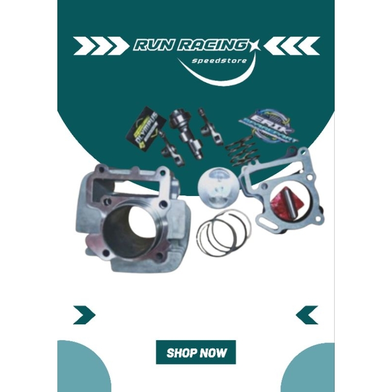 BLOK BORE UP JUPITER Z VEGAR R NEW PISTON 58.5 CYLINDER BLOK UP JUPITER Z