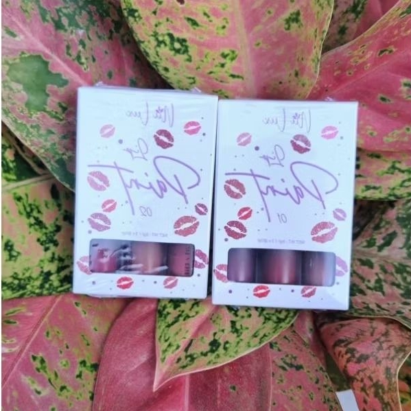 Nu Lux Mini Lip Paint isi 3 Warna