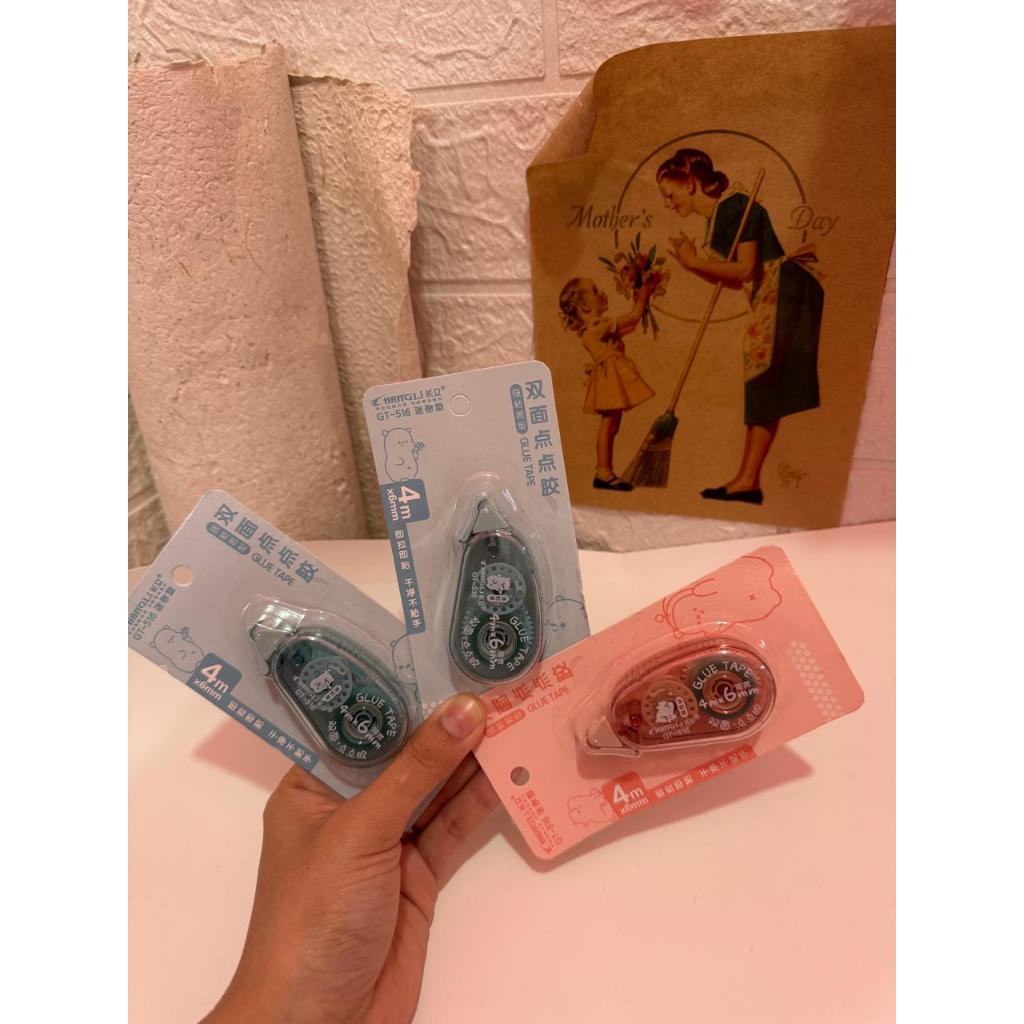 

READYSTOK gluetape Aesthetic / Sticker hiasan Dekorasi Scrapbook Journal/laptop/dinding/tumblr/buku murah