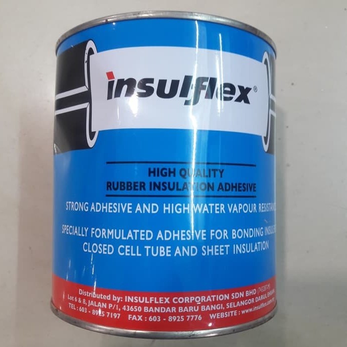

Insuflex Adhesive 800 ml/ lem insuflex / isolasi pipa AC / Lem pipa