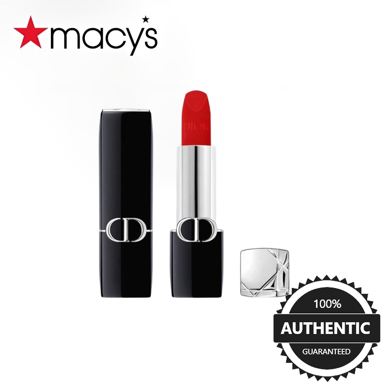 Macy's - DIOR Rouge Dior Lipstick Velvet Finish 3.5gr