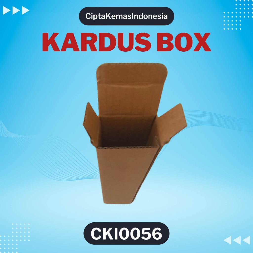 

Kardus Box Die Cut 4x2,5x19 cm Dus Packing Packaging Polos