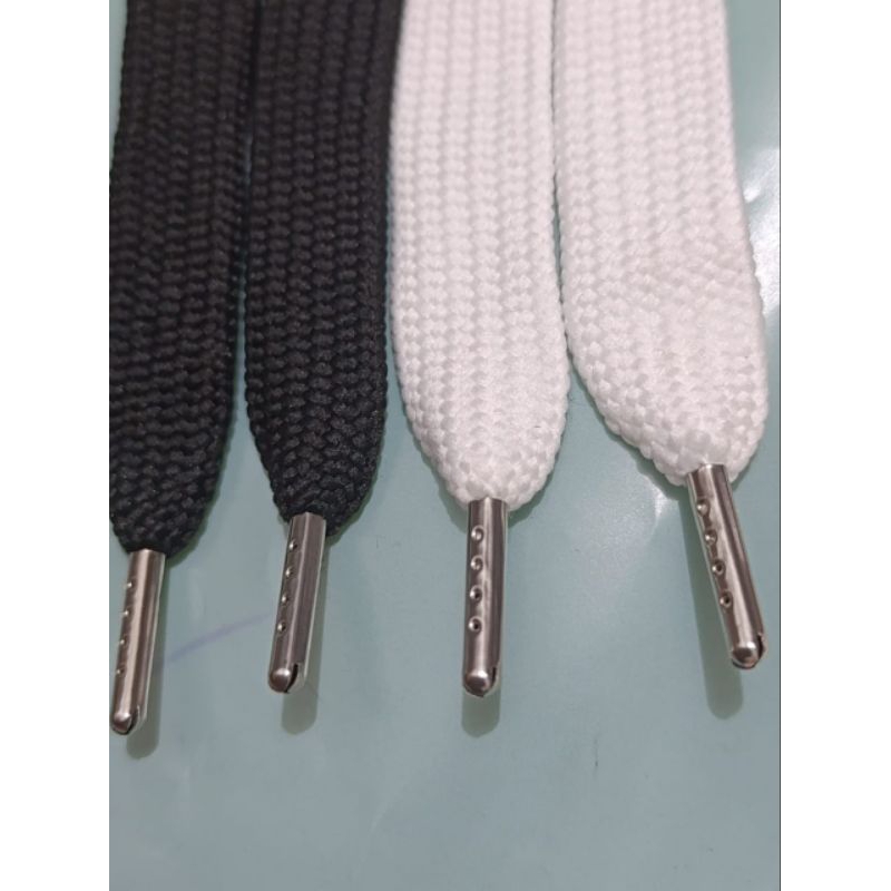 tali sepatu gemuk lebar 2 cm tali sepatu Y2k tali sepatu jumbo 2 cm ujung besi