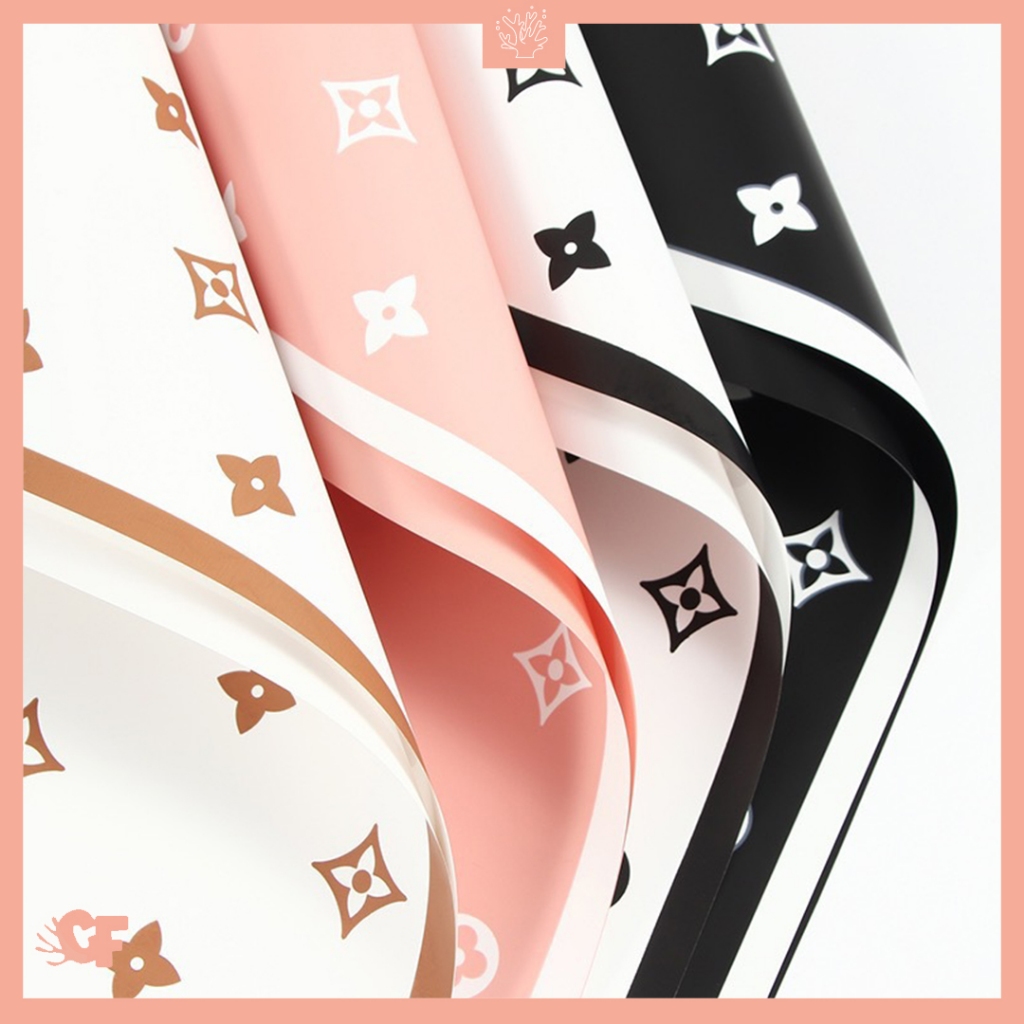 

20 LEMBAR Kertas Buket Bunga Flower Wrapping Paper Cellophane Florist Luxury Buket KB6119