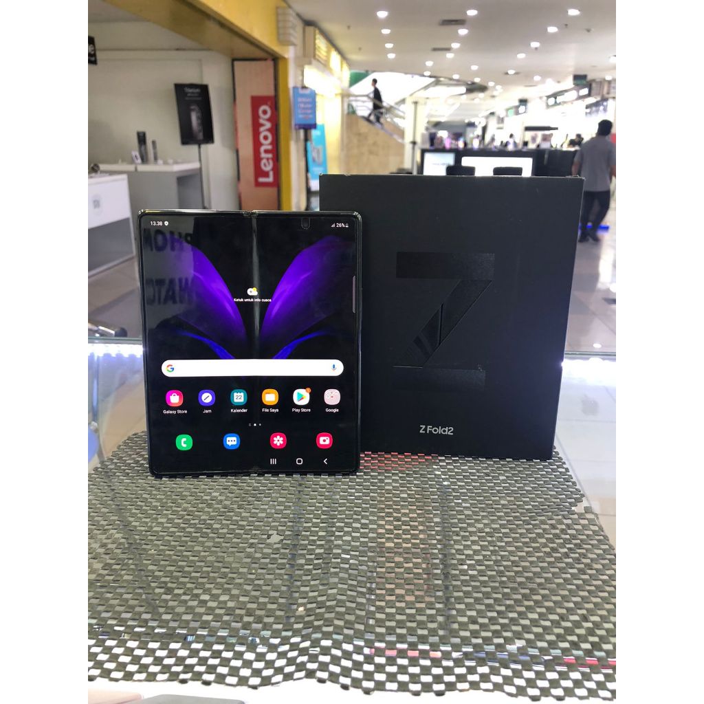 SAMSUNG GALAXY Z FOLD 2 12/256GB 12 256 SECOND BEKAS RAM 12 ROM 256