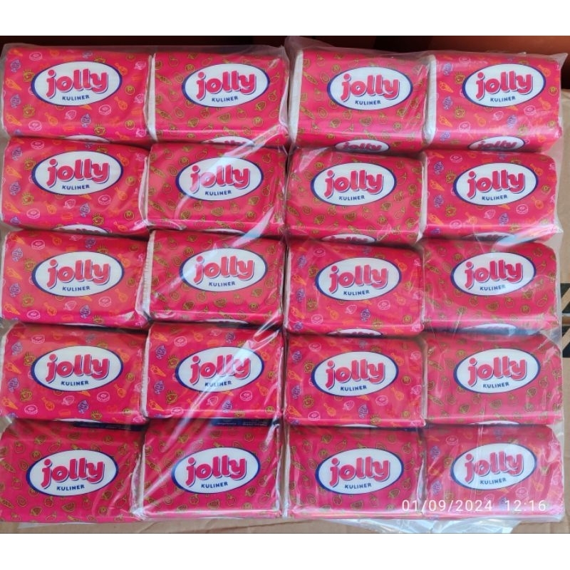 PAKET HEMAT TISU JOLLY PINK KECIL ISI 20PACK / TISU JOLLY KECIL