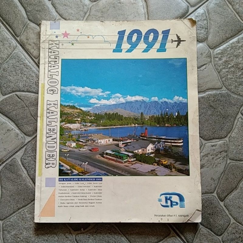 KATALOG KALENDER 1991 EDISI NIKE ARDILLA