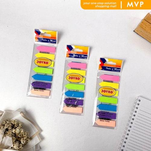 

MVP Sticky Note Joyko Index Mark Panah Pembatas Buku