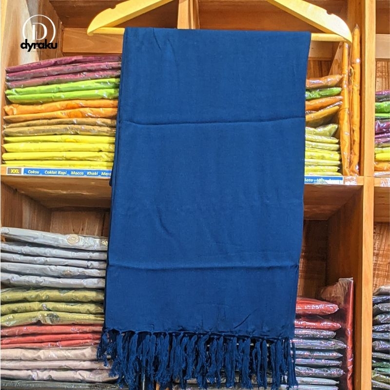Sorban Anak Laki Laki dan Dewasa Gus Iqdam Polos Warna Biru Navy