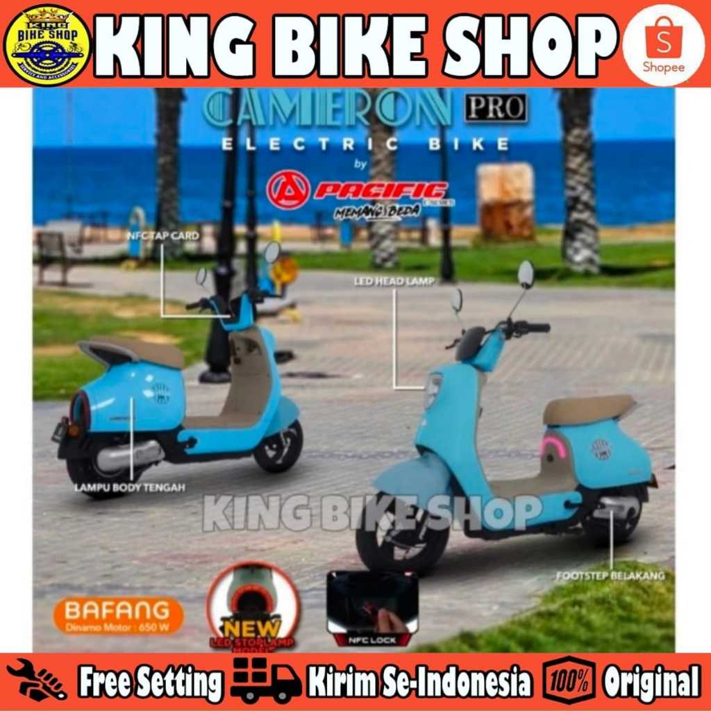 Sepeda Listrik PACIFIC CAMERON & CAMERON PRO 650 Watt Electric E Bike