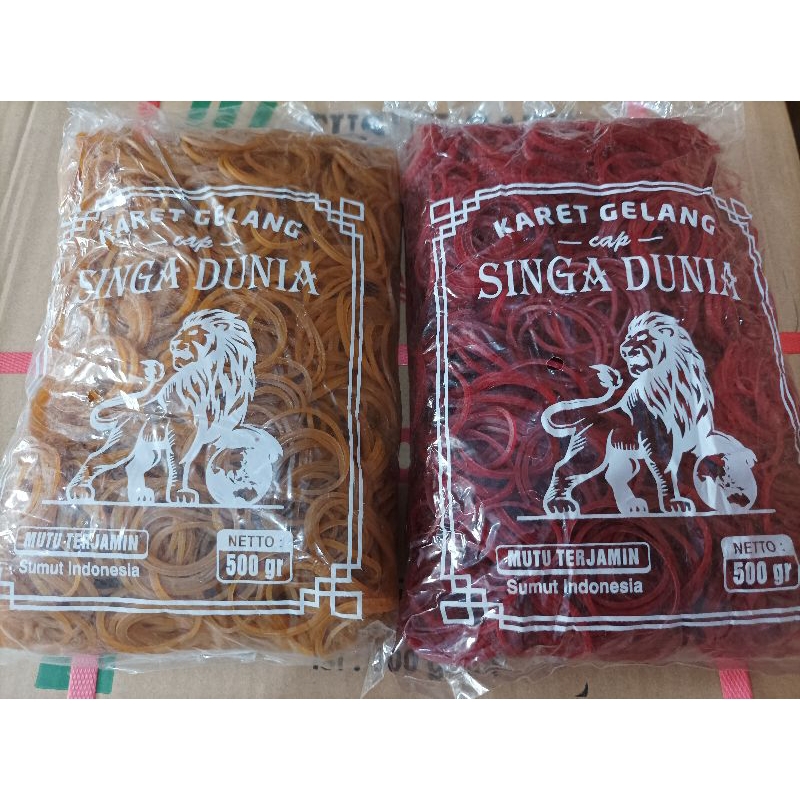 

Karet Sedang Singa Dunia