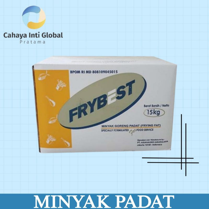 

Minyak Padat Frybest 15 Kg