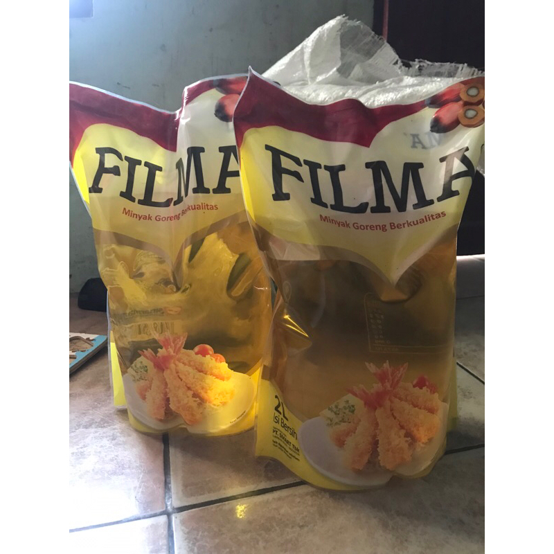 

Minyak Goreng Filma ,,camar,, sania,, fortun,, sovia 2 Liter premium