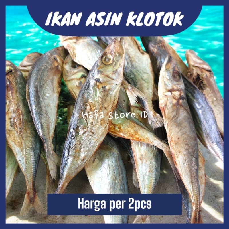 

Ikan Asin Klotok Sidoarjo isi 2 pcs