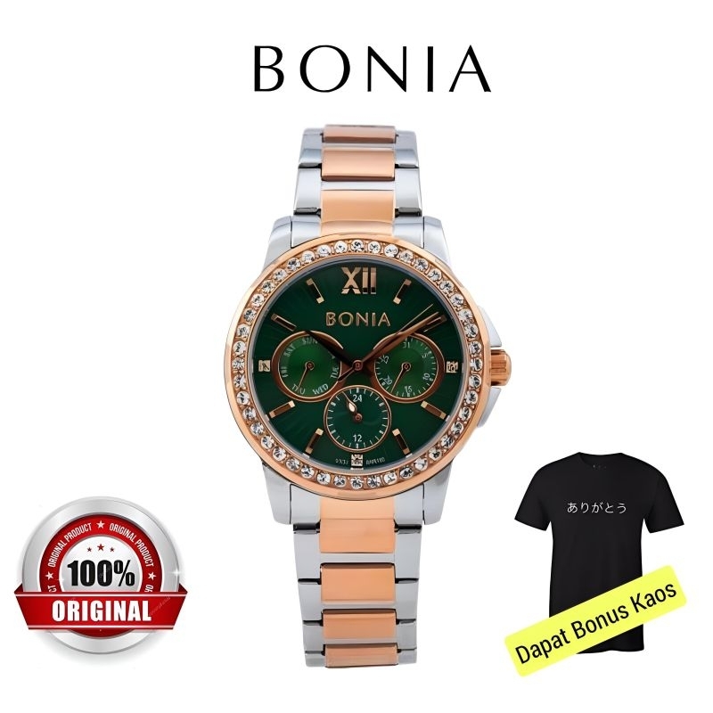 Jam tangan wanita bonia Original BNR190-2693S / Jam tangan bonia Original  / Jam tangan wanita