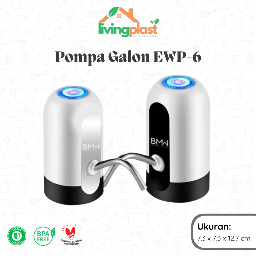 Pompa Galon EWP-6 BMW / Pompa Galon Elektrik / Pompa Air Minum/Pompa Air Modern/Electric Water Pump