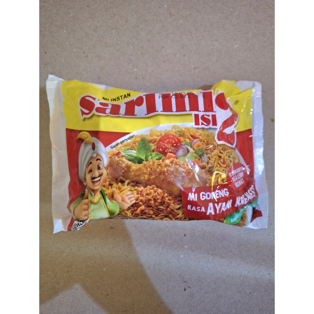 

SARIMI ISI 2 MIE ISI DUA GORENG AYAM KREMESS 125 GR