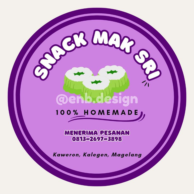 Jasa Pembuatan Desain Stiker Produk Tedak Siten Lingkaran Kotak Murah Jpg Pdf Softfile Custom