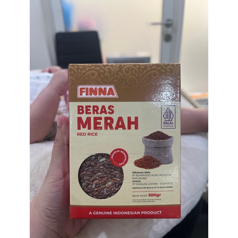 

Finna Beras Merah 500gr