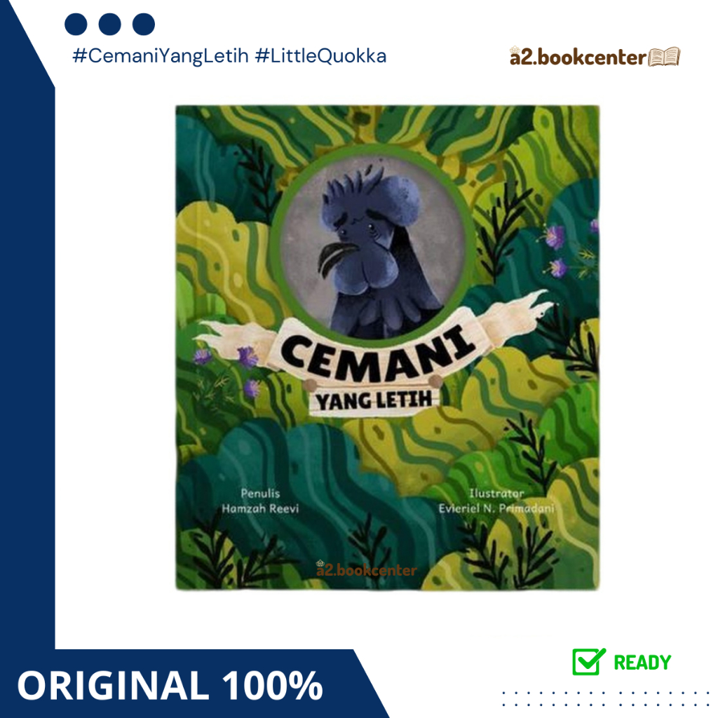 Little Quokka -  Cemani Yang Letih Buku Cerita Hard Cover