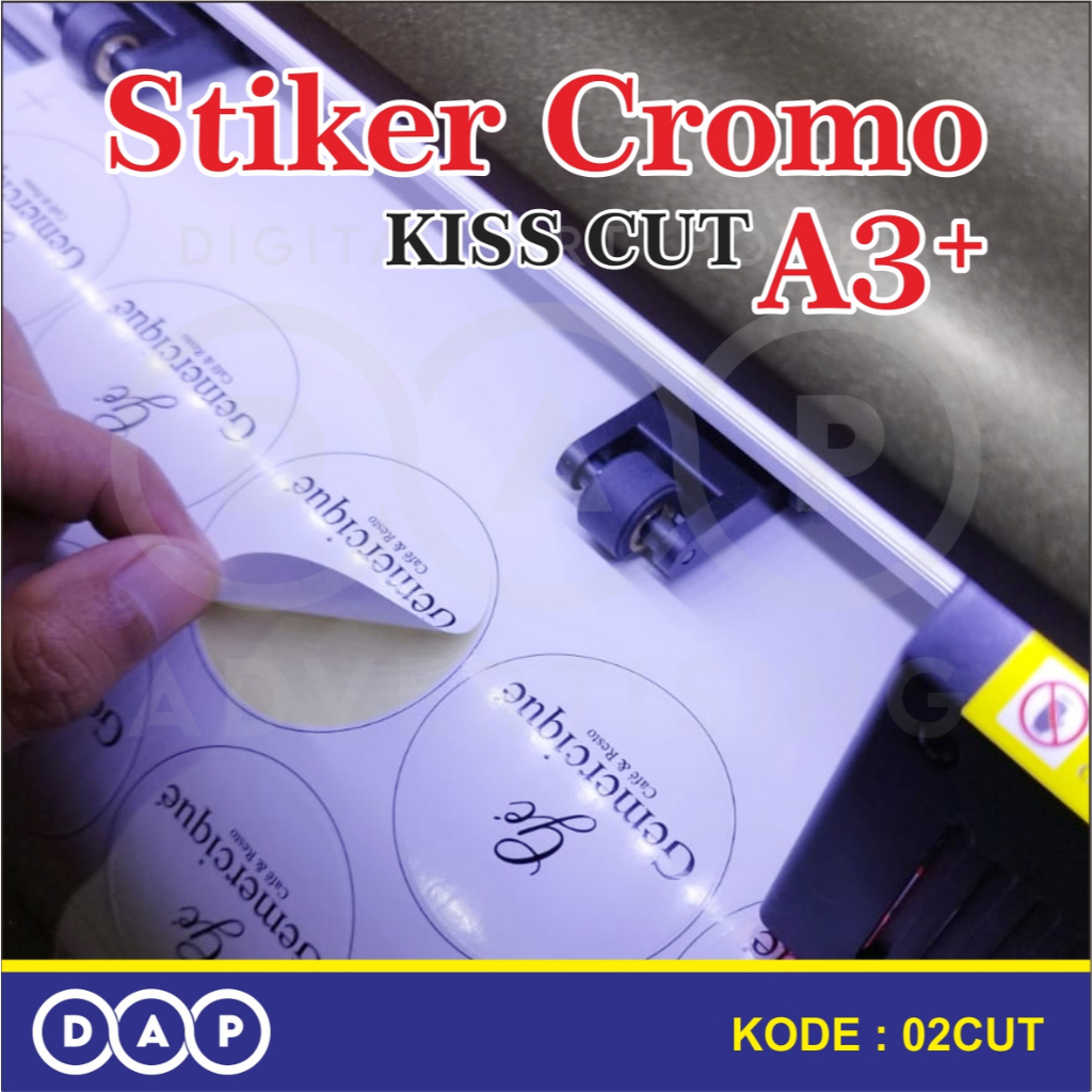 

02CUT - Stiker Label UMKM, Logo Produk, Sticker Kertas, Cutting Mesin, Premium, Murah, Bisa Custom