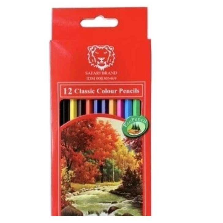 

Pensil Warna Safari 12 Warna / Pencil Colour 12w Safari