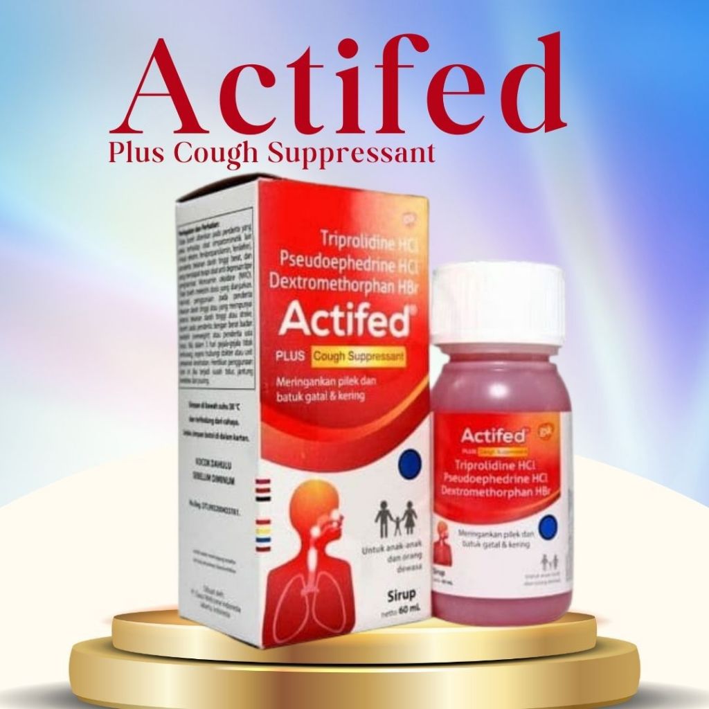 Actifed Plus Cough Suppressant