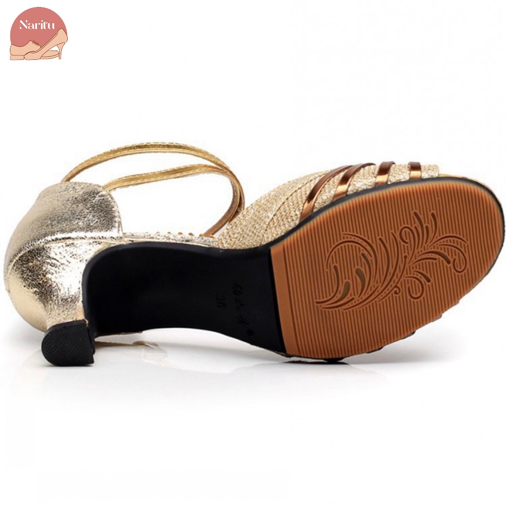 BEST DEALS Naritu Women - Quint Dance Heels / Latin Dance / Line Dance Shoes