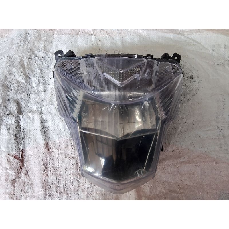 HEADLAMP REFLEKTOR LAMPU DEPAN MOTOR SUZUKI SATRIA FU FI LED ORIGINAL