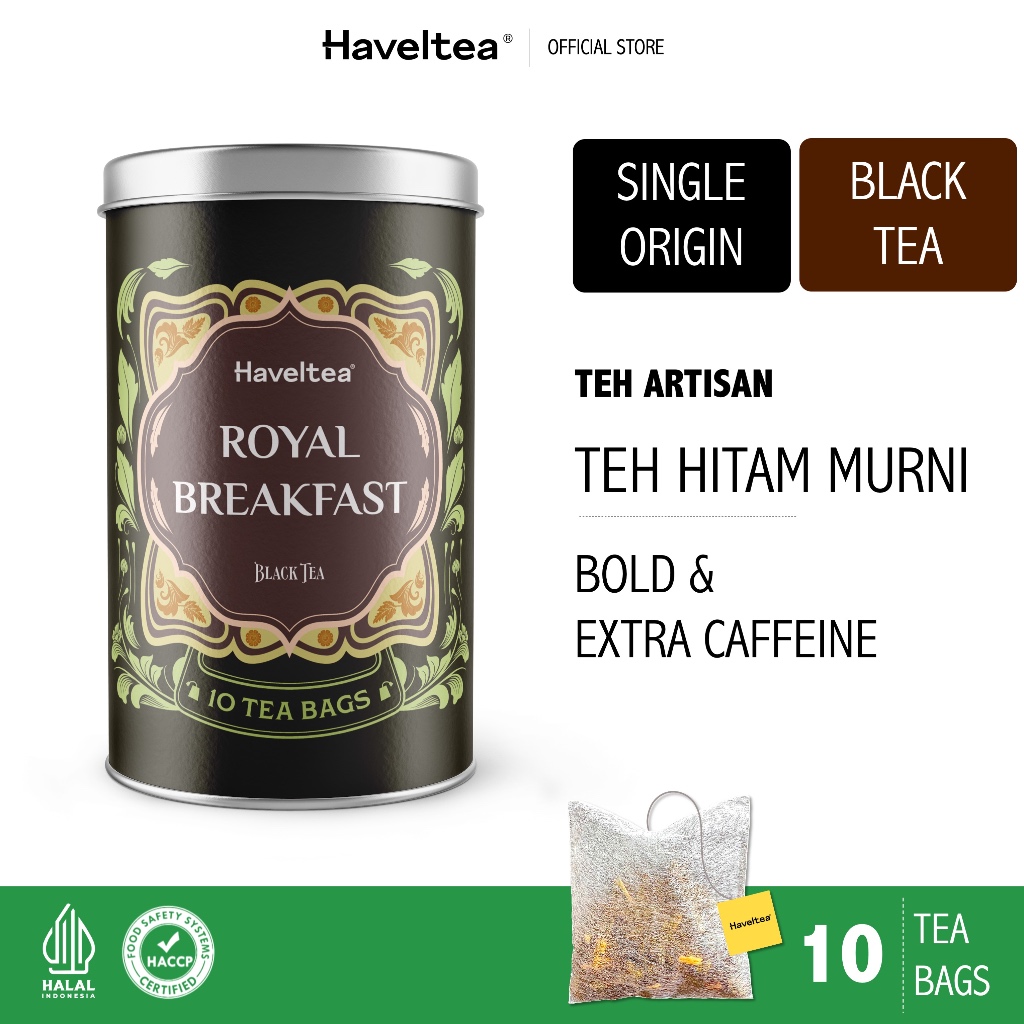 

ROYAL BREAKFAST | Big Tin | Haveltea | Teh Hitam | Teh Indonesia