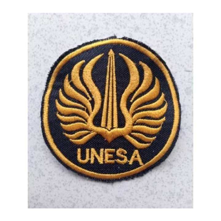 LOGO UNIVERSITAS NEGERI SURABAYA / LOGO UNESA SURABAYA logo ready stok logo bordir