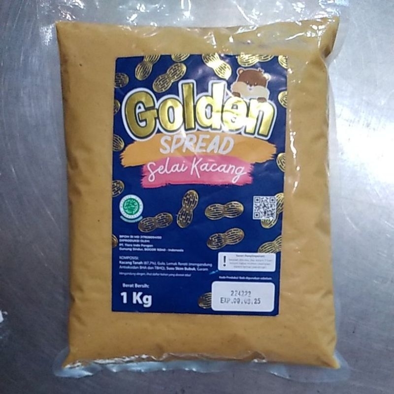 

GOLDEN SELAI KACANG SPREAD/PEANUT BUTTER 1 kg