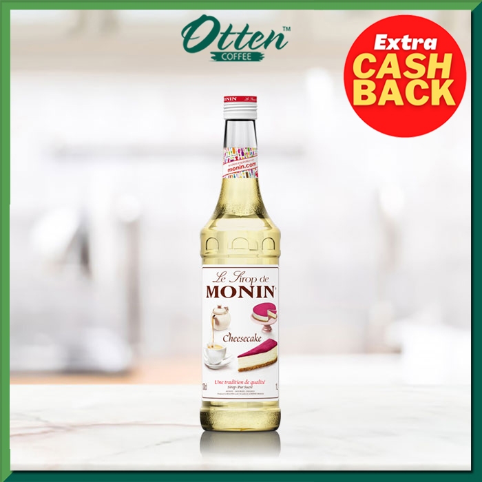 

Monin - Syrup Cheese Cake (700 ML) - Sirup Minuman Rasa Kue Keju