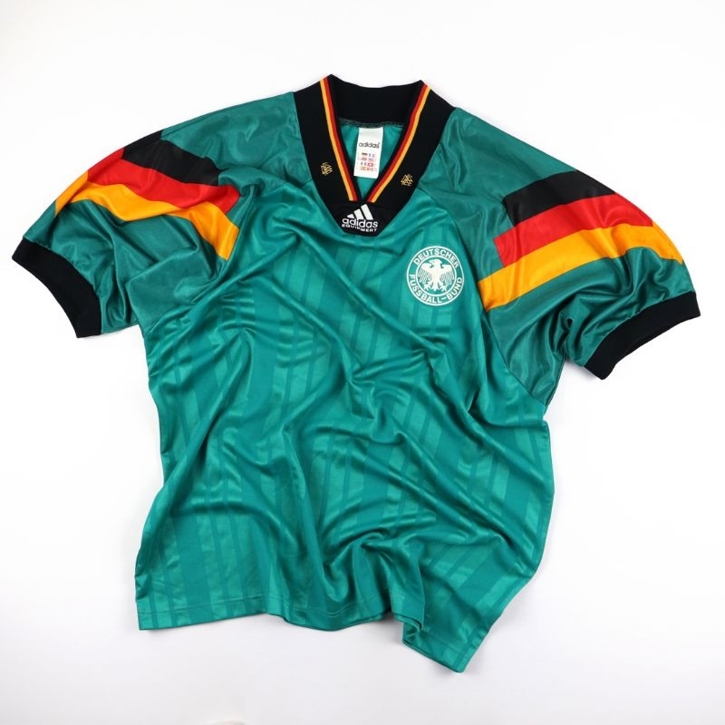 Jersey Bola Vintage — JERMAN Retro Away Yuro'92 1992 | WeKa A3/GO size