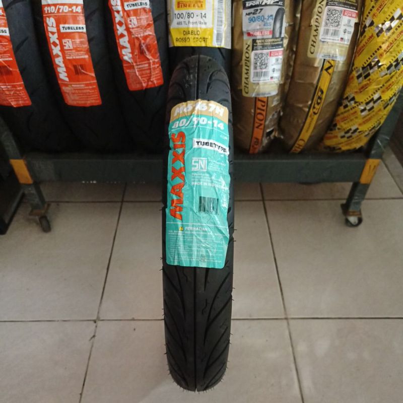 Maxxis Tubetype M6167H 80/90 Ring 14 Non Tubeless