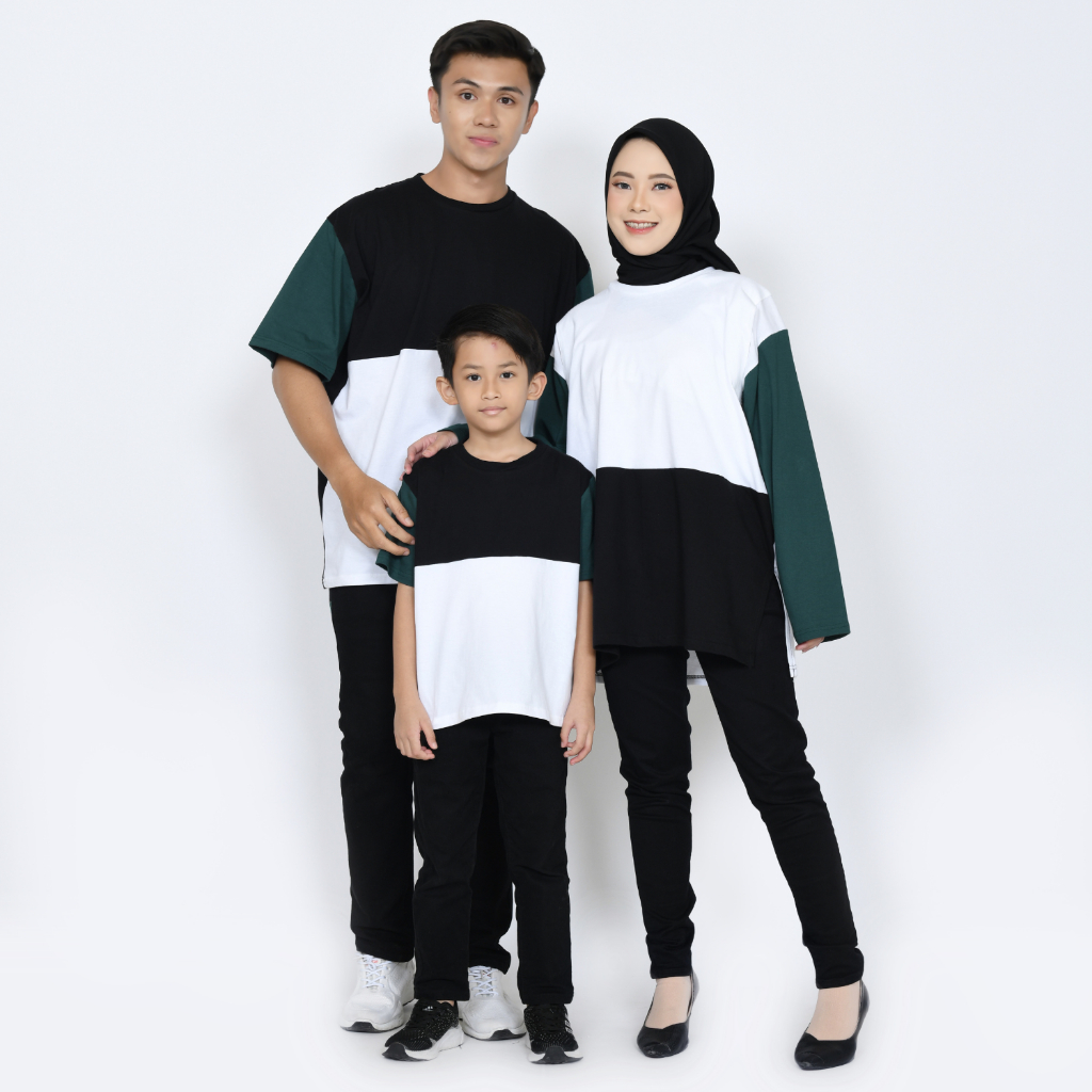 Kiddee Nova Family Set - Baju Couple Keluarga - Kaos Busui Friendly