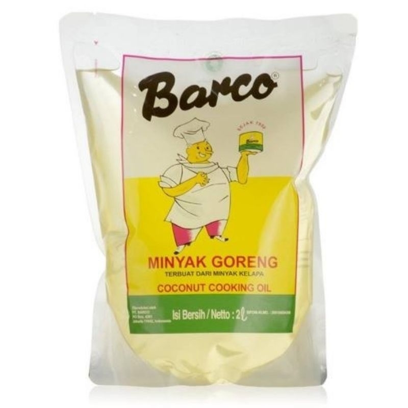 

BARCO - Minyak Goreng Kelapa 2 Liter Kemasan Pouch