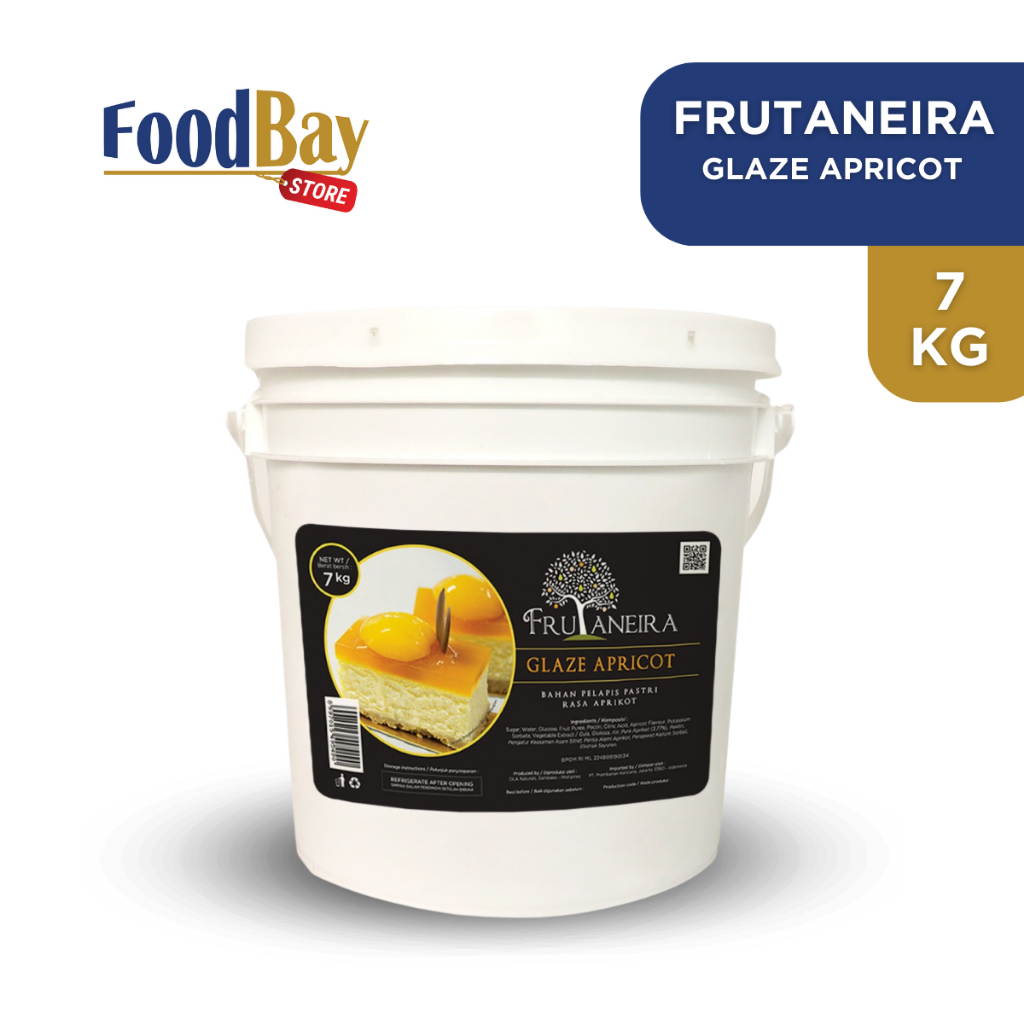 

FRUTANEIRA Glaze Apricot pengkilap untuk kue 7 Kg