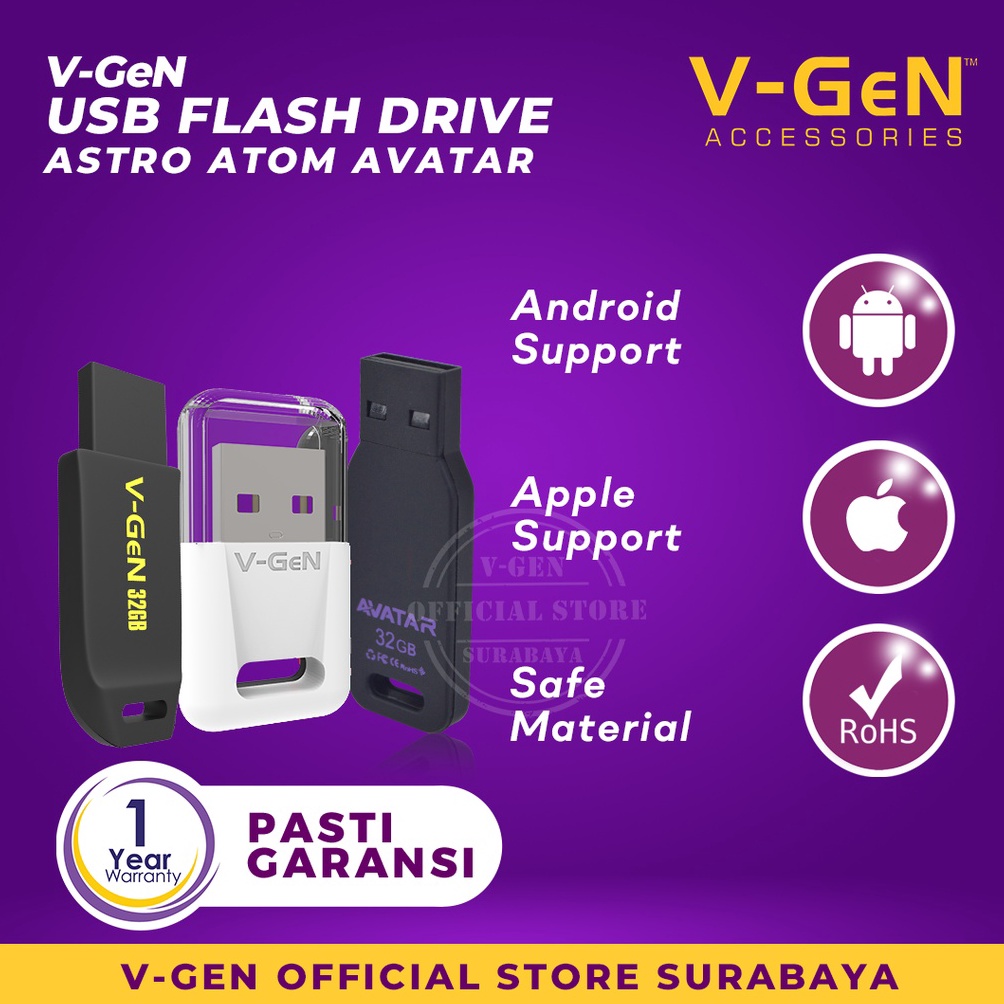 USB Flashdisk VGeN ATOM ASTRO AVATAR USB2 VGeN