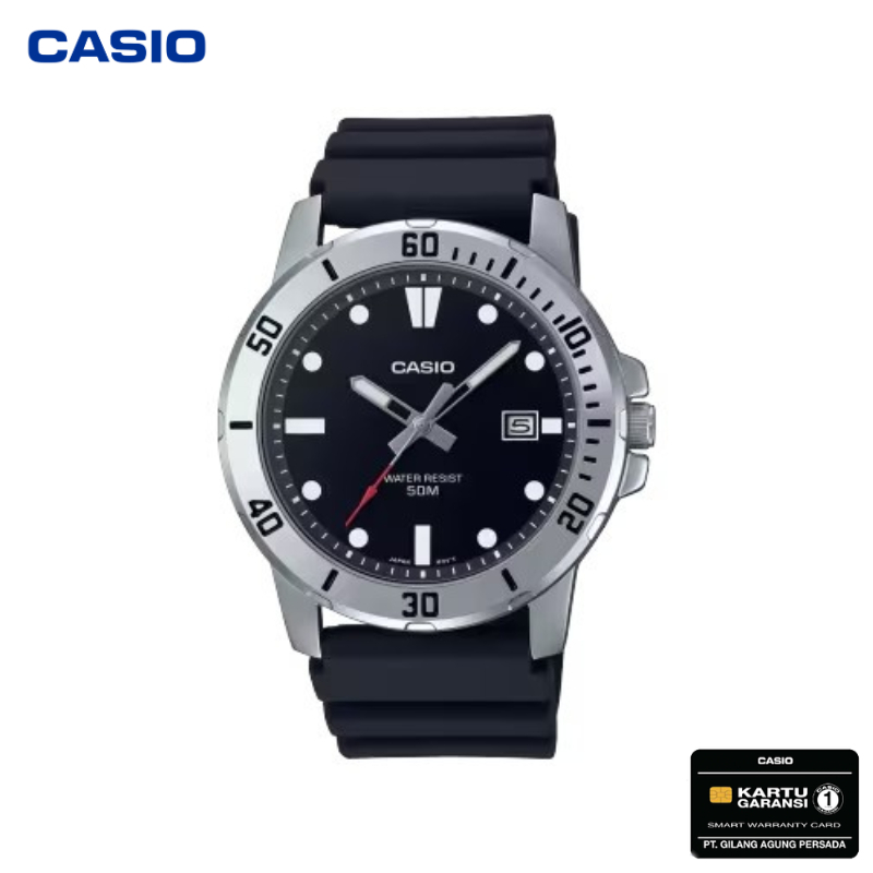 JAM TANGAN CASIO PRIA CASIO MTP-VD01-1E / MTP VD01 1EVDF CASIO ORIGINAL
