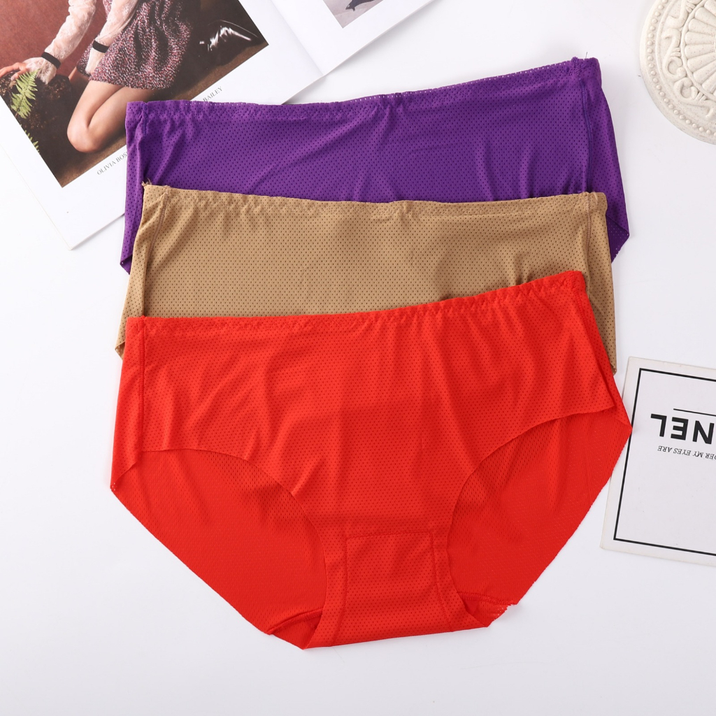 CUCI GUDANG CD1372 Celana Dalam Wanita Seamless Underwear Seamles Motif Bunga