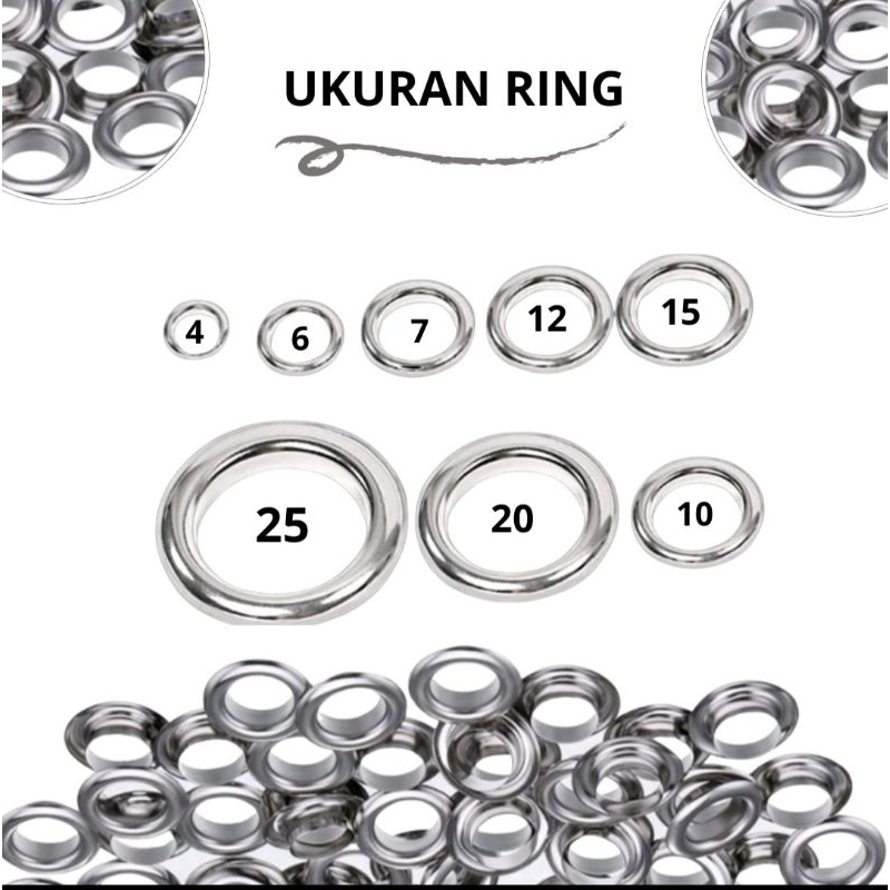 Ring Terpal/Tenda/Banner/Mata Ayam