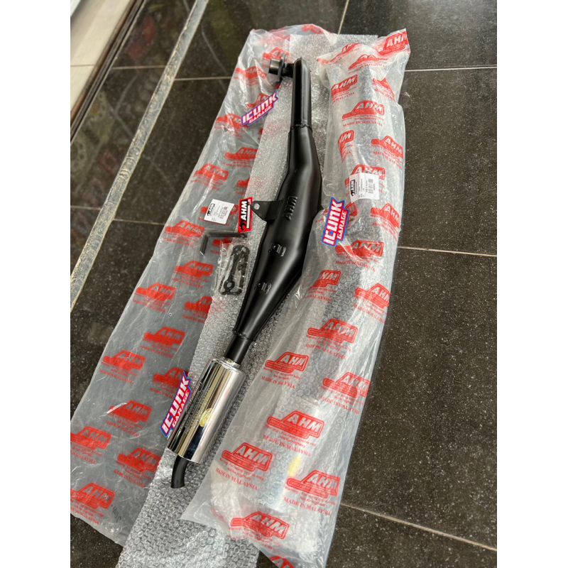 knalpot AHM ampang hoong malaysia original pnp 125z 125zr f1zr force 1 satria 2tak alfa sigma tornad
