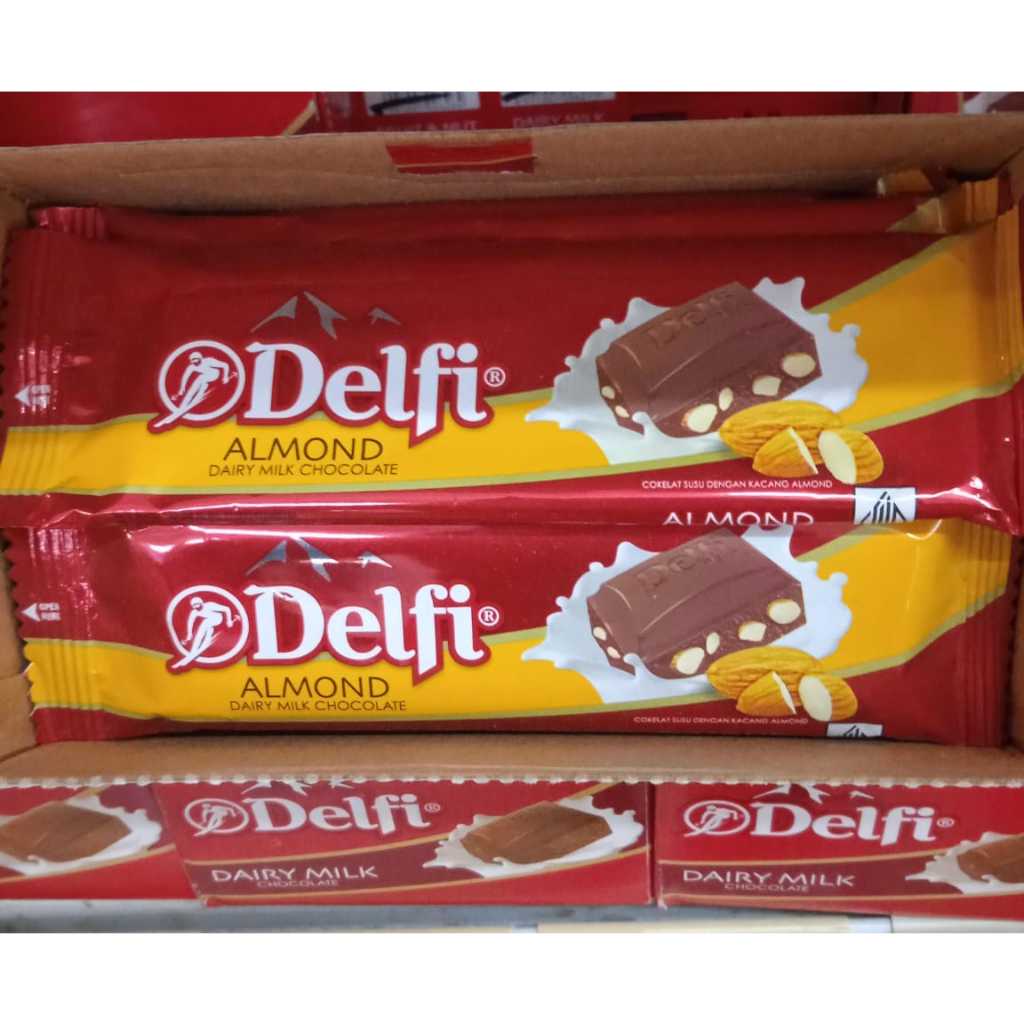 

DELFI DAIRY MILK CHOCOLATE ALMOND 50