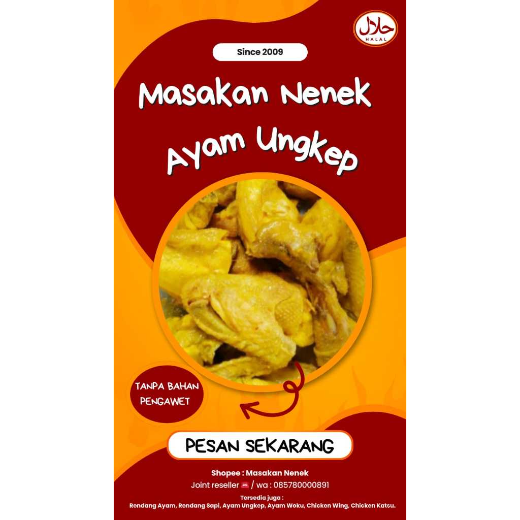 

Ayam Ungkep Bumbu Kuning