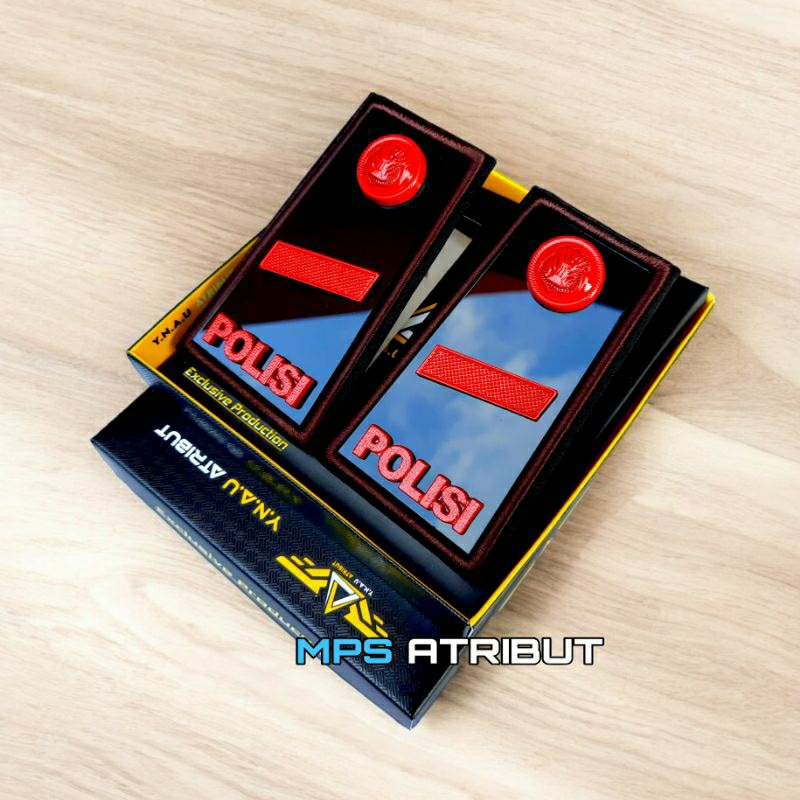 PANGKAT BHARADA POLRI ALAS MIKA LIST BORDIR EXCLUSIVE