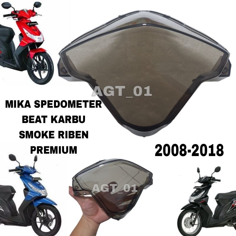 MIKA SPEDOMETER BEAT KARBU 2008-2018 / MIKA SPEDO KARBU LAMA / MIKA SPEDO MOTOR BEAT KARBU 2008 SAMP