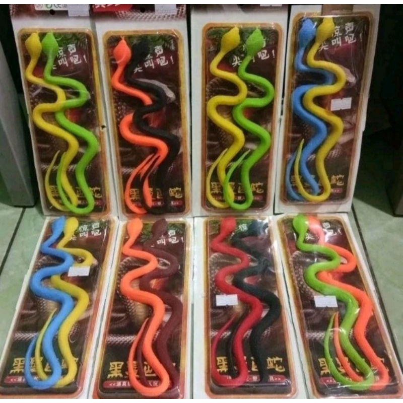 Mainan Ular Prank 2 PCS Ular Palsu Mainan Ular Ularan