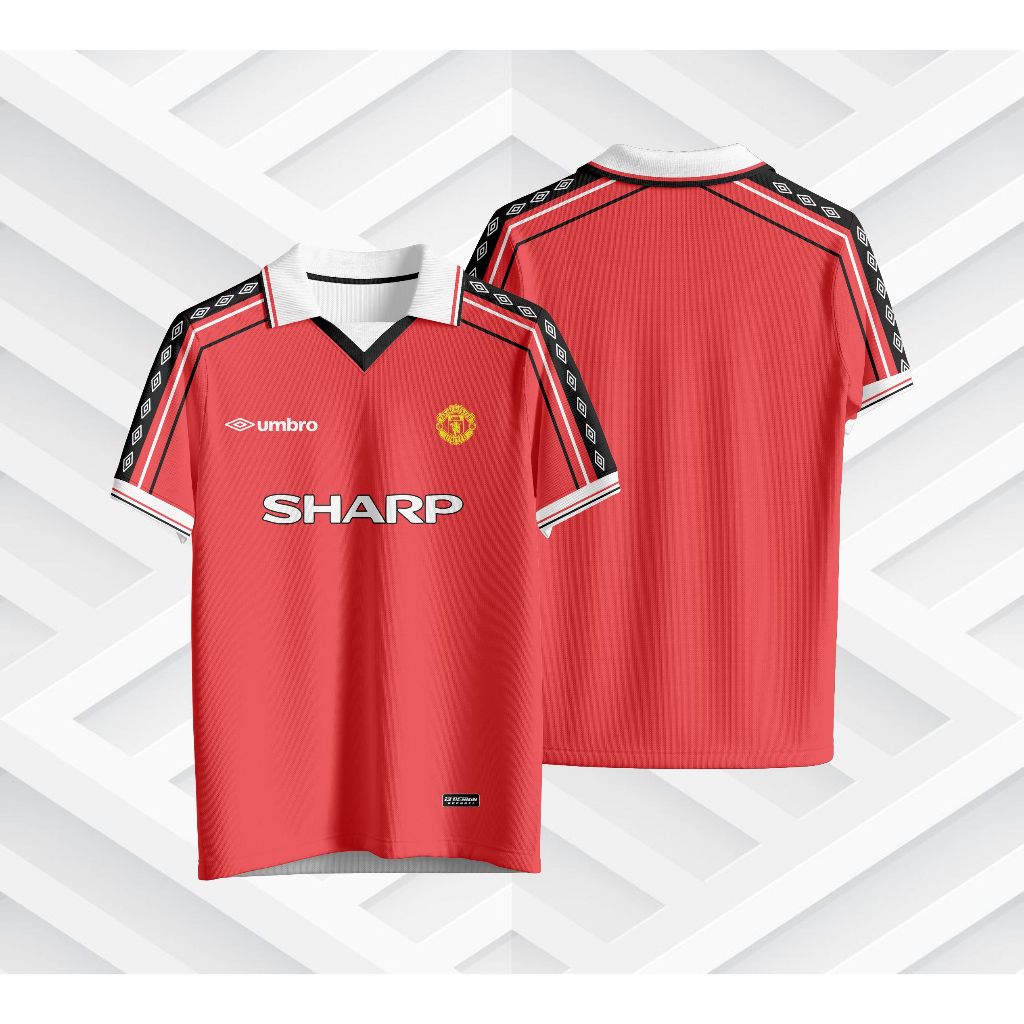 Baju kaos MU // Jersey Manchester United // Jersey Olahraga // Jersey Retro // Vintage // MU